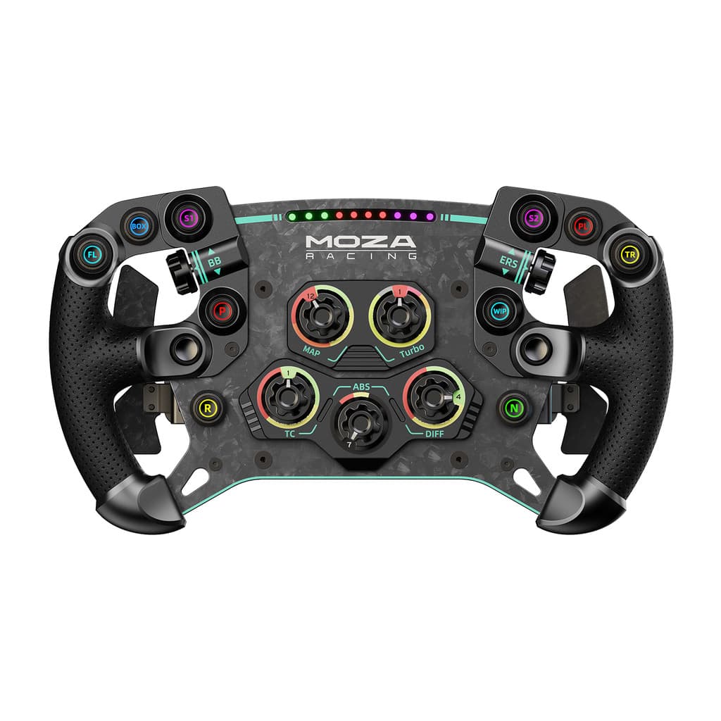 Volante Moza GS V2 Formula Volante PC Simulador de Corrida
