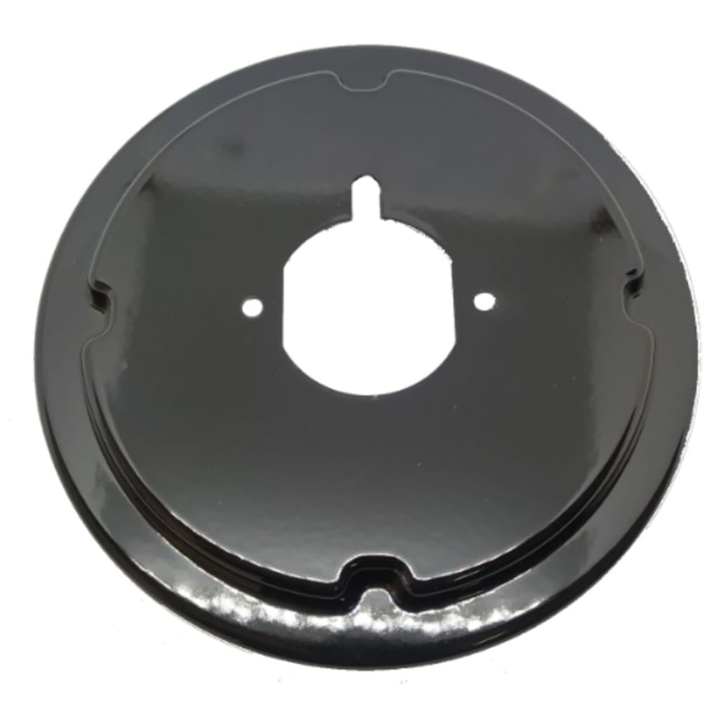 Suporte Base Trempe Semi Rápido Esmaltado Preto Cooktop Fischer