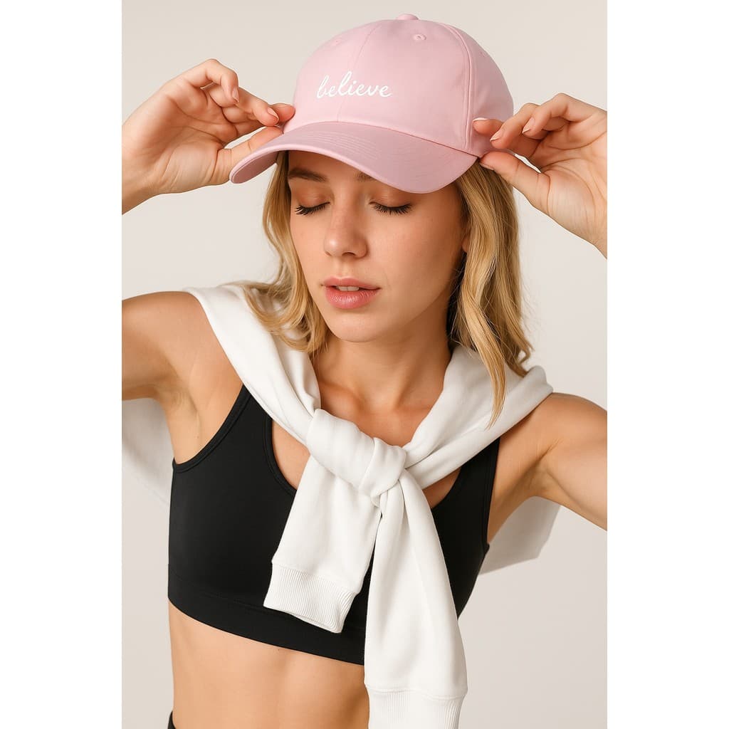 Boné Unissex Feminino Masculino Verão Praia Ajustável Todas as Cores
