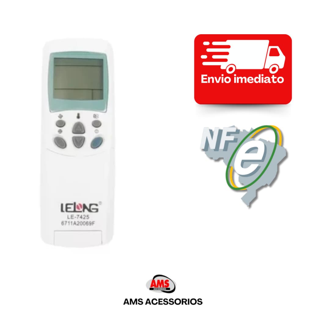 Ar Condicionado Controle Remoto para LG, 6711A20010B, 6711A90023E, 671190023W