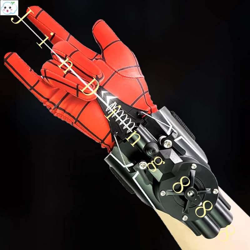 Teia De Aranha Atirador Web Kit Lançador String Atiradores Brinquedo Para Crianças