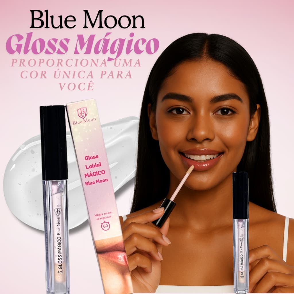 Gloss Mágico Lip Hidratante Gloss Labial Batom Brilho Labial Maquiagem