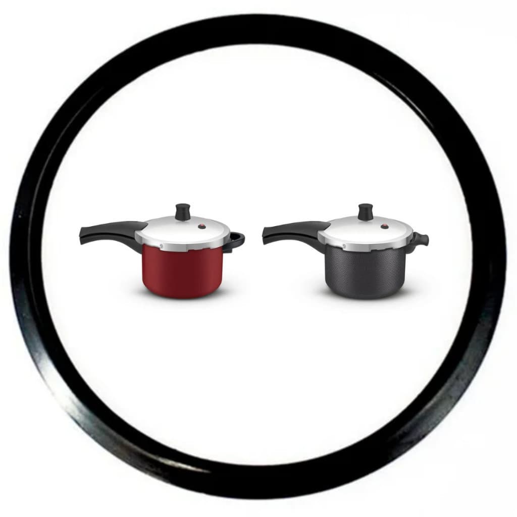 Borracha Panela Pressão Rochedo Turbo / Tubo Top 4,5l Preta