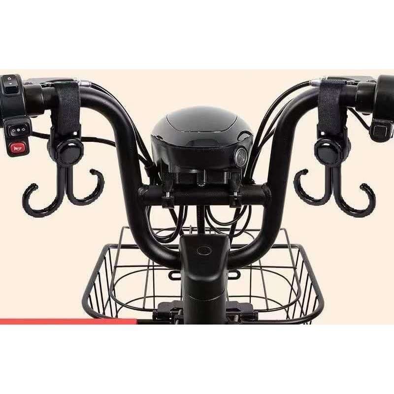 Kit 2un Ganchos Multiuso Giratório Para Pendurar bolsas para Carrinhos Bicicletas Moto