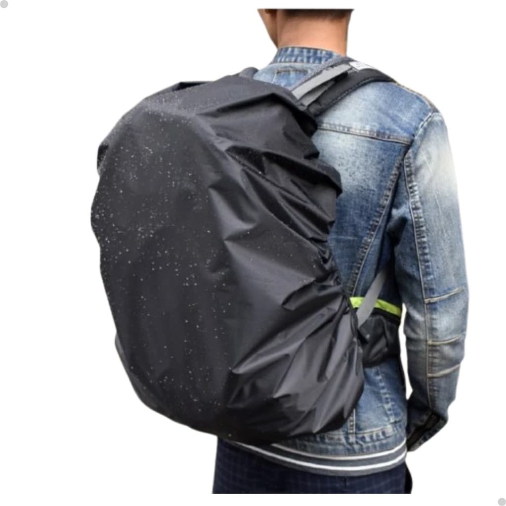 Capa Para Mochila Pantaneiro Nylon 100% Impermeável Preto