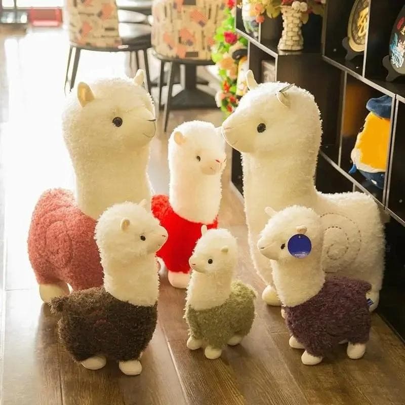 1 Boneca De Lã Alpaca Fofa Presente De Aniversário E Natal Para Crianças Adultos Travesseiro