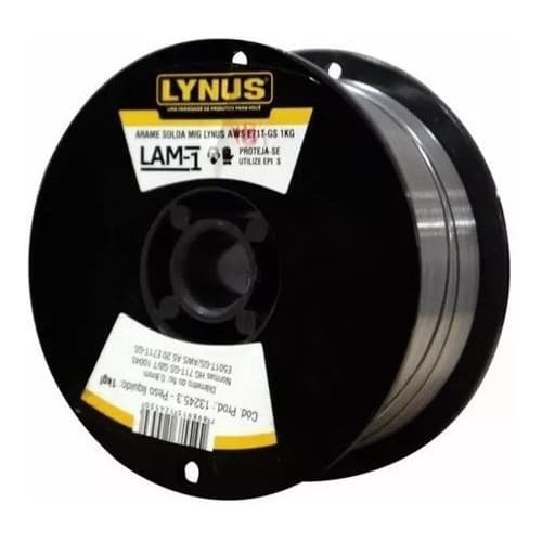 Arame De Solda Mig 0,8 Mm Sem Gás Lynus