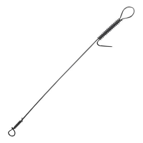 Kit 100 Encastoador Pesca Empate Aço Rígido Inox 24x15