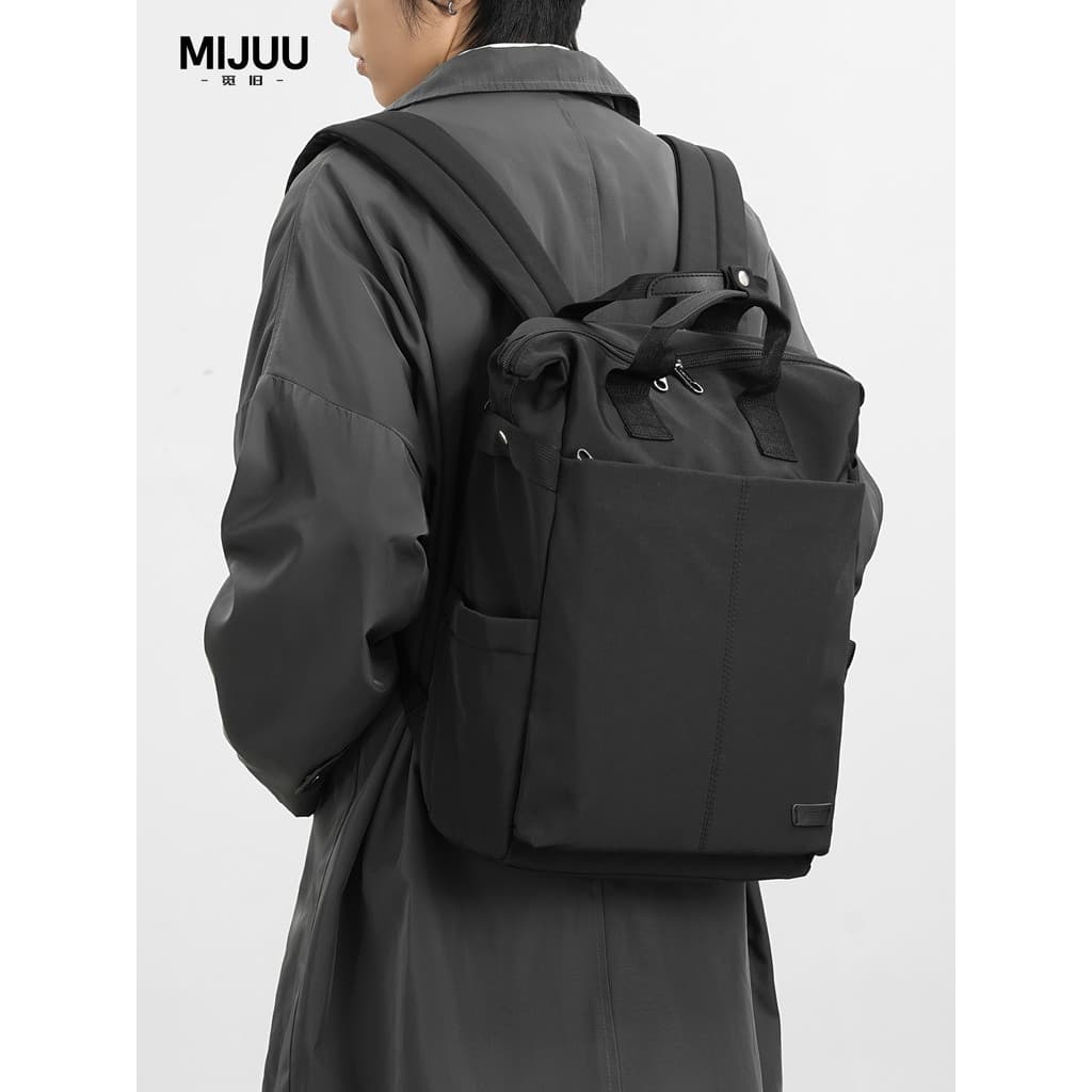 Procurando mochila antiga masculina trabalhando Commuter 53cm mochila de computador masculina grande capacidade leve via