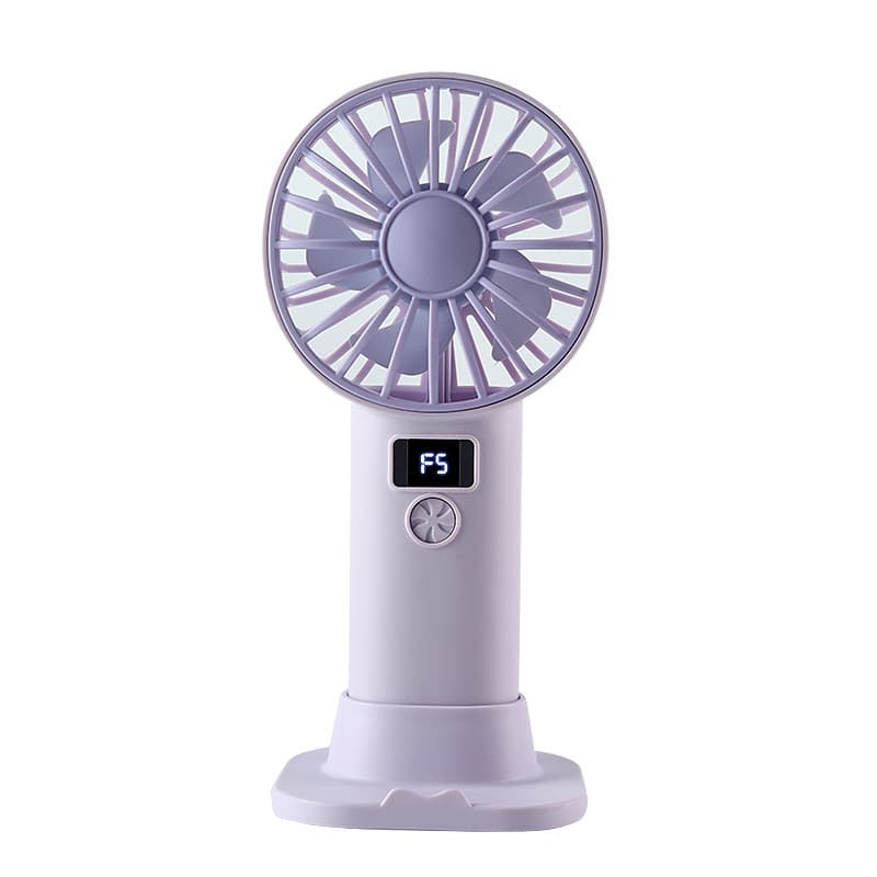 2025 novo estilo portátil violento Turbo ventilador Display Digital bloco de gelo refrigeração ao ar livre Mini ventilad