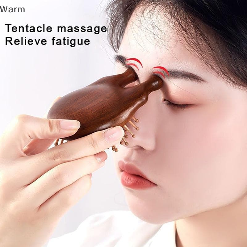 Quente Multifuncional Airbag Massagem Anti-Perda De Cabelo Nariz Olho Cabeça Raspagem Larga Dente Acupuntura Circulação