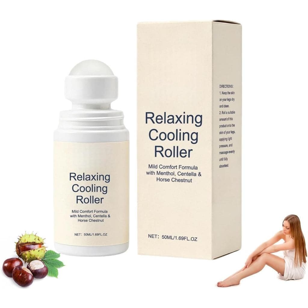 CoolingRoller,2026NovoRollerRelaxante e Refrescante,Reparador,deRápidaAbsorção,Hidratante,Refrescante,Redutor deInchaço