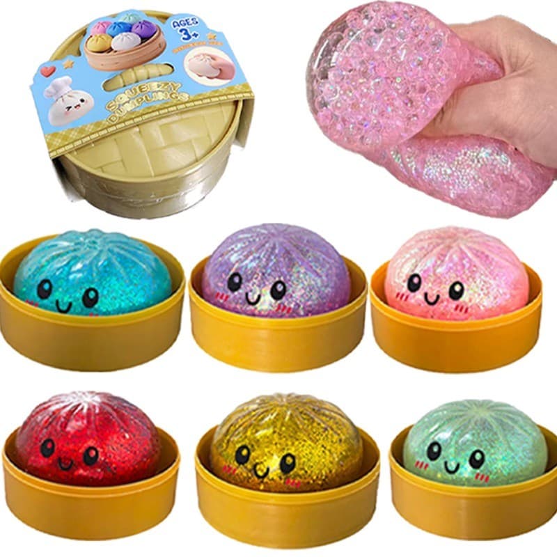 Glitter Bolinho Mole Brinquedo Sensorial Simulação Flash Lento Rebote Alívio Do Estresse Para Crianças Adultos Escritóri