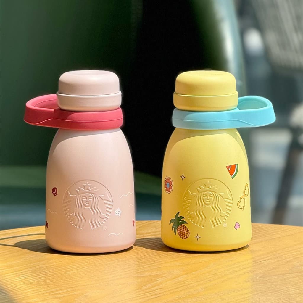 Starbucks copo de alto valor bonito garrafa de bebê escritório aprendizagem Commuter alça portátil 316 copo portátil de