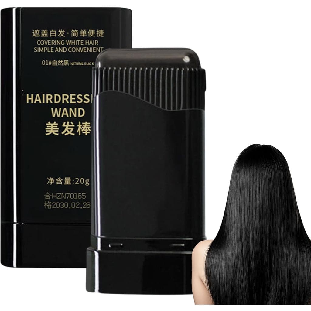 Bastão de Tintura para Cabelo, Corretivo Instantâneo para Cabelos Brancos, Bastão Resistente à Água e ao Suor, Tintura T