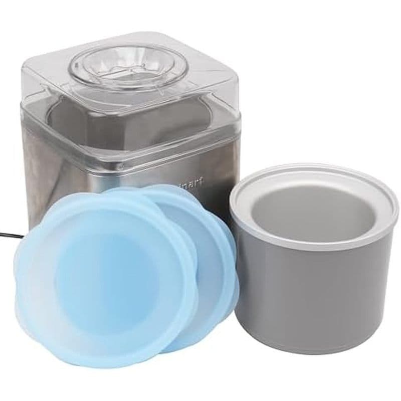 Tampas De Silicone Para Tigela De Freezer Cuisinart 1-1/2-Quart , 2 Pacotes De Capas Reutilizáveis Máquina De Creme lce