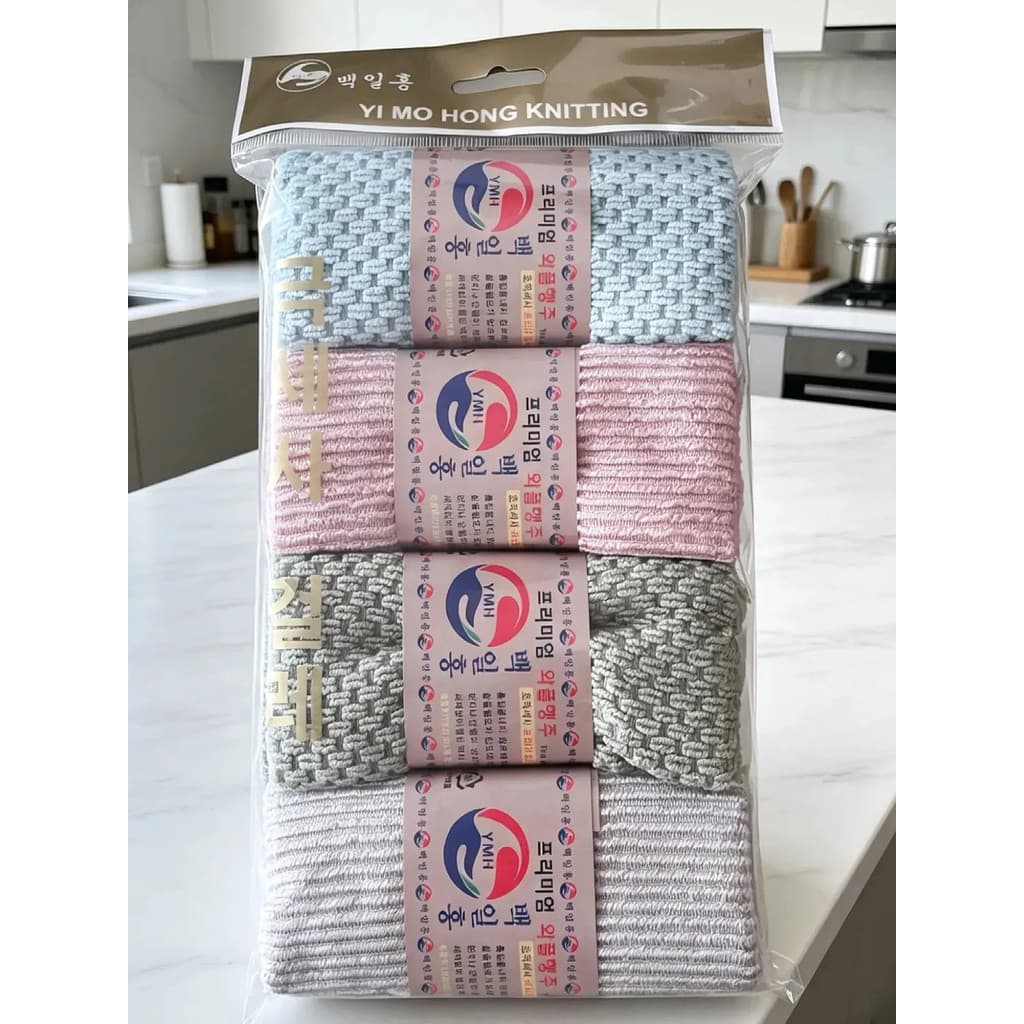 Limpeza doméstica cozinha limpar mesa limpar bancada mancha de água pano de limpeza doméstica absorver água sem perda de