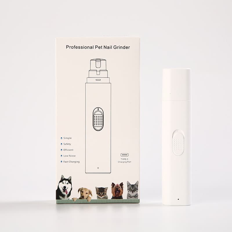 Polidor de unhas elétrico para animais de estimação, tesoura para unhas de gato, alicate de pelúcia, Golden Retriever, c