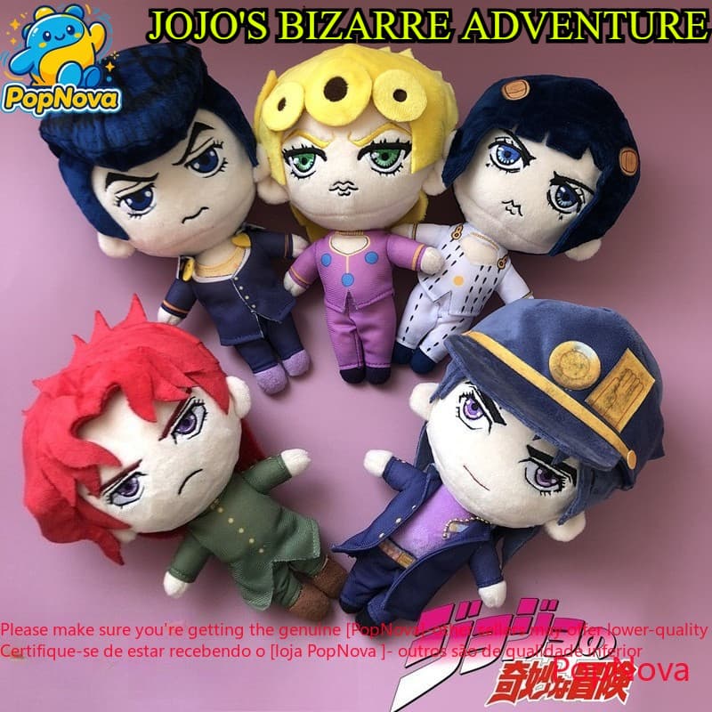 JOJO'S BIZARRE ADVENTURE Pelúcia Bruno Bucciarati Josuke Higashikata Giorno Giovanna Brinquedo De Noriaki Kakyoin Boneca