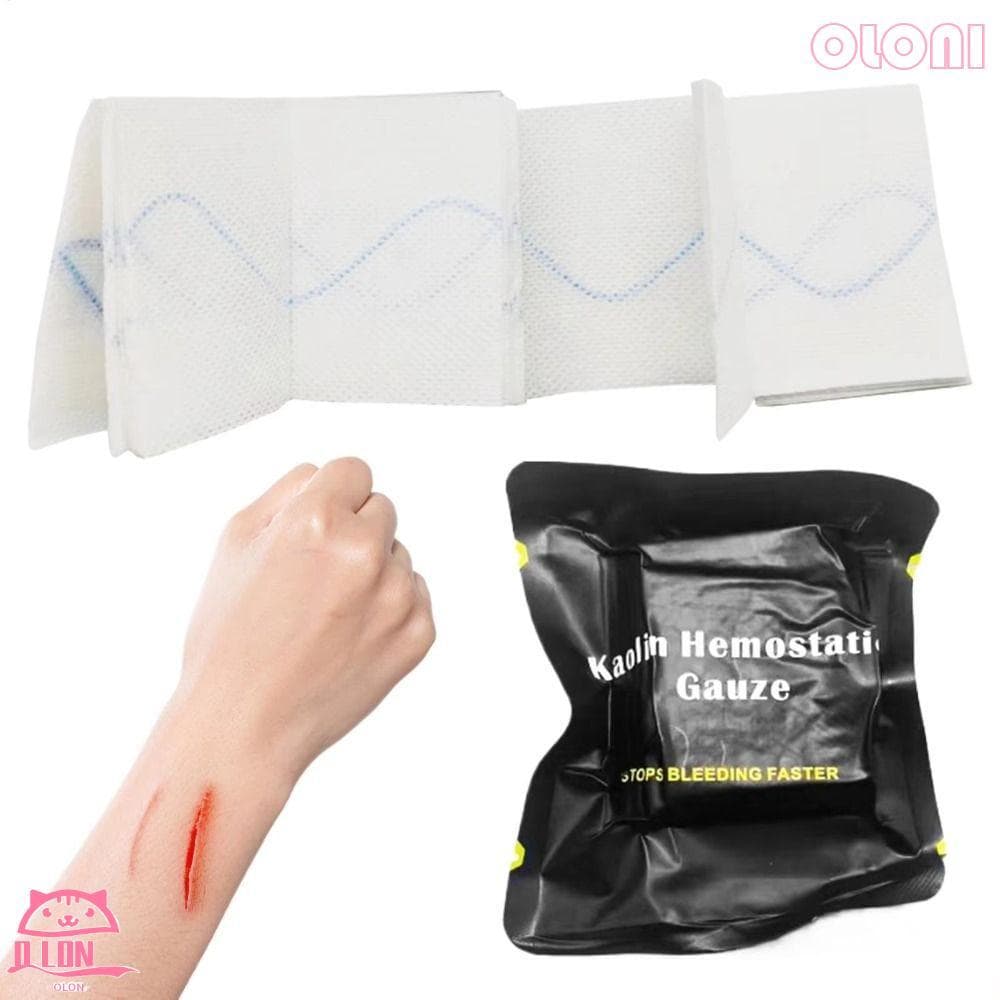 Gaze Hemostática De Caulim BOLONIMY , De Parada De Sangramento Em Tecido Não Com Design Dobrável Z Quitosana