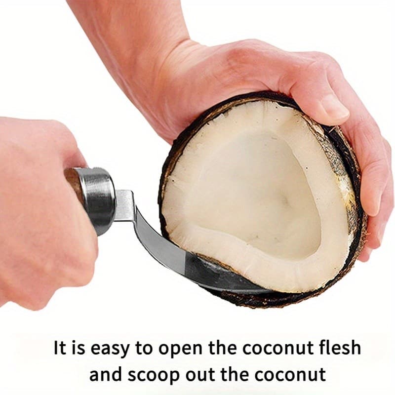 Extrator de Polpa de Coco (1 unidade), adequado para preparar cocos frescos, um equipamento fácil e eficiente para separ