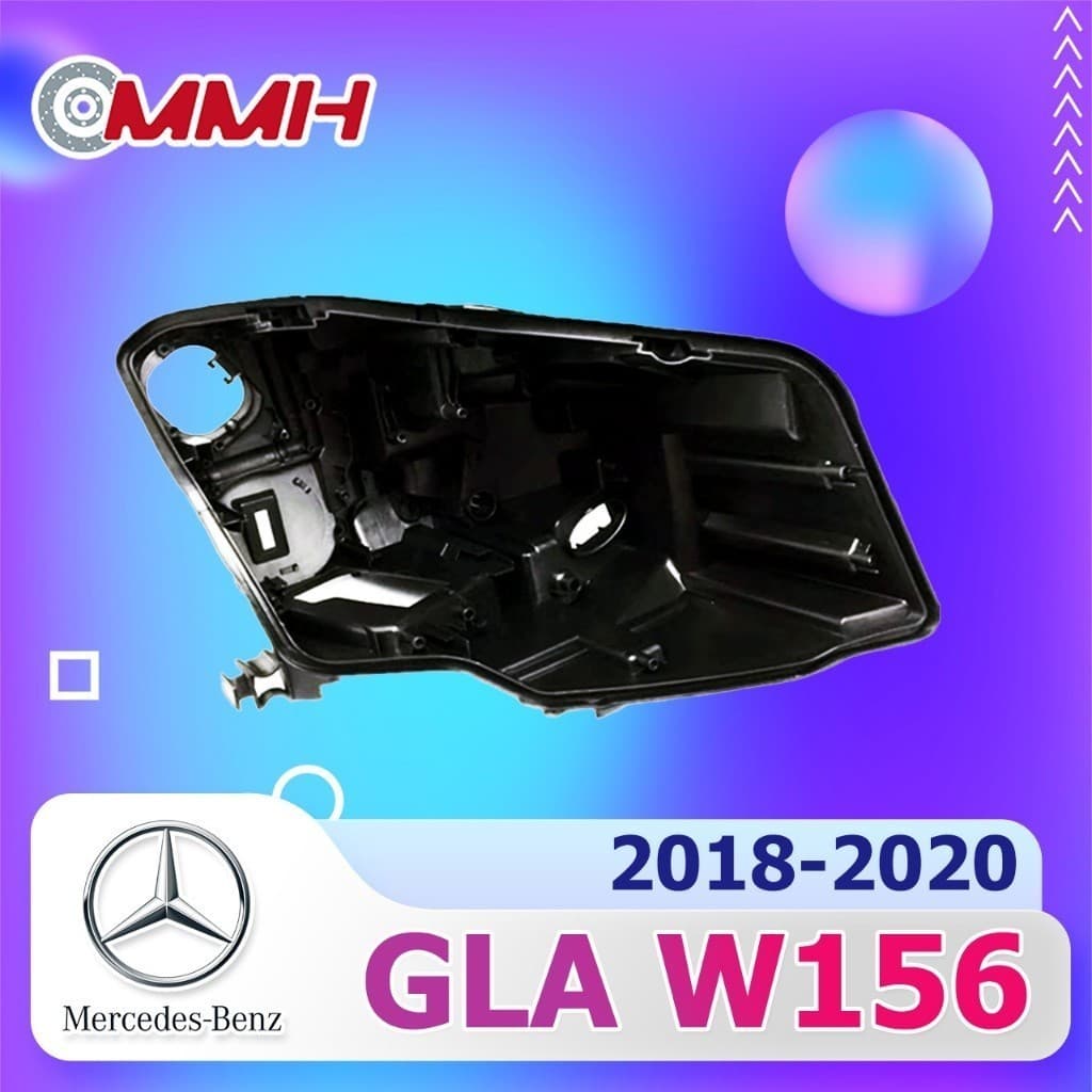Mercedes Benz GLA W156 X156 GLA200 GLA220 GLA260 Corpo Da Lâmpada Farol Do Concha Traseira Carcaça Tampa Base Inferior D