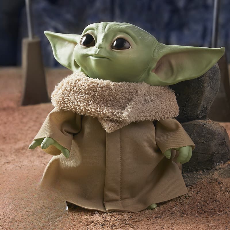 Boneca Yoda Baby 28cm Star Wars Yoda/Manroda adequada para decoração de bebê/presente