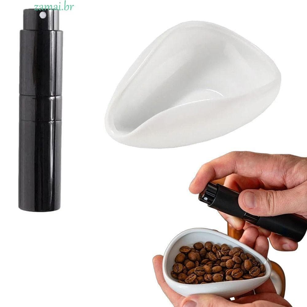 Recipiente De Ingrediente Cerâmico ZAMAI , Copo Doseador De Grãos De Café Portátil Conjunto De Garrafa De Spray De , Dur