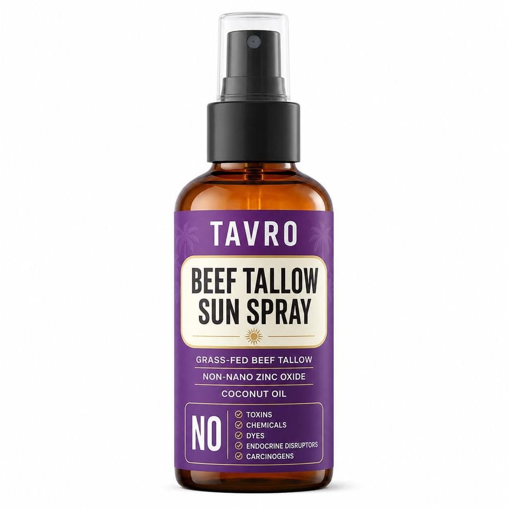 Spray Protetor Solar TAVRO Beef Tallow Fps 30 , Óxido De Zinco Não Nano