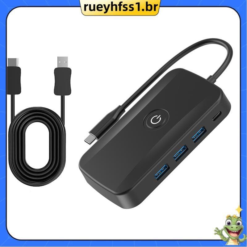 Lançador De Tela Sem Fio USB 3.0 Telefone De Computador PD100W Carregador Rápido Docking Station Type C