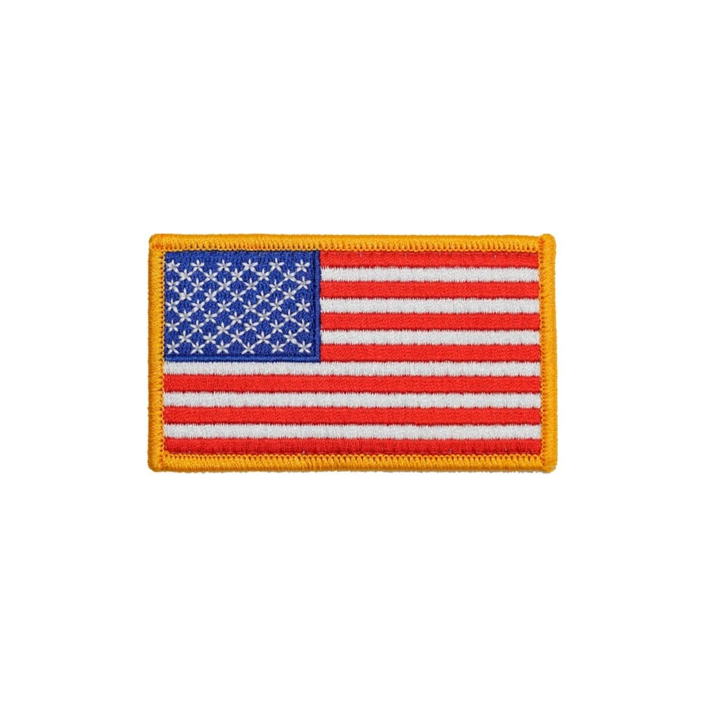 Bandeira colorida americana, bordado requintado, braçadeira de Velcro, emblema militar, emblema de moral tático, mochila