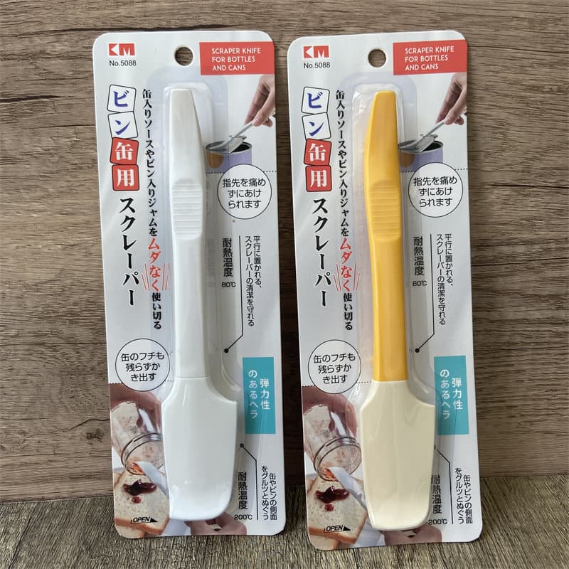 Japão japão KM criativo Curling borda espátula de Silicone alimentos enlatados abridor de lata cozimento borda canto ras
