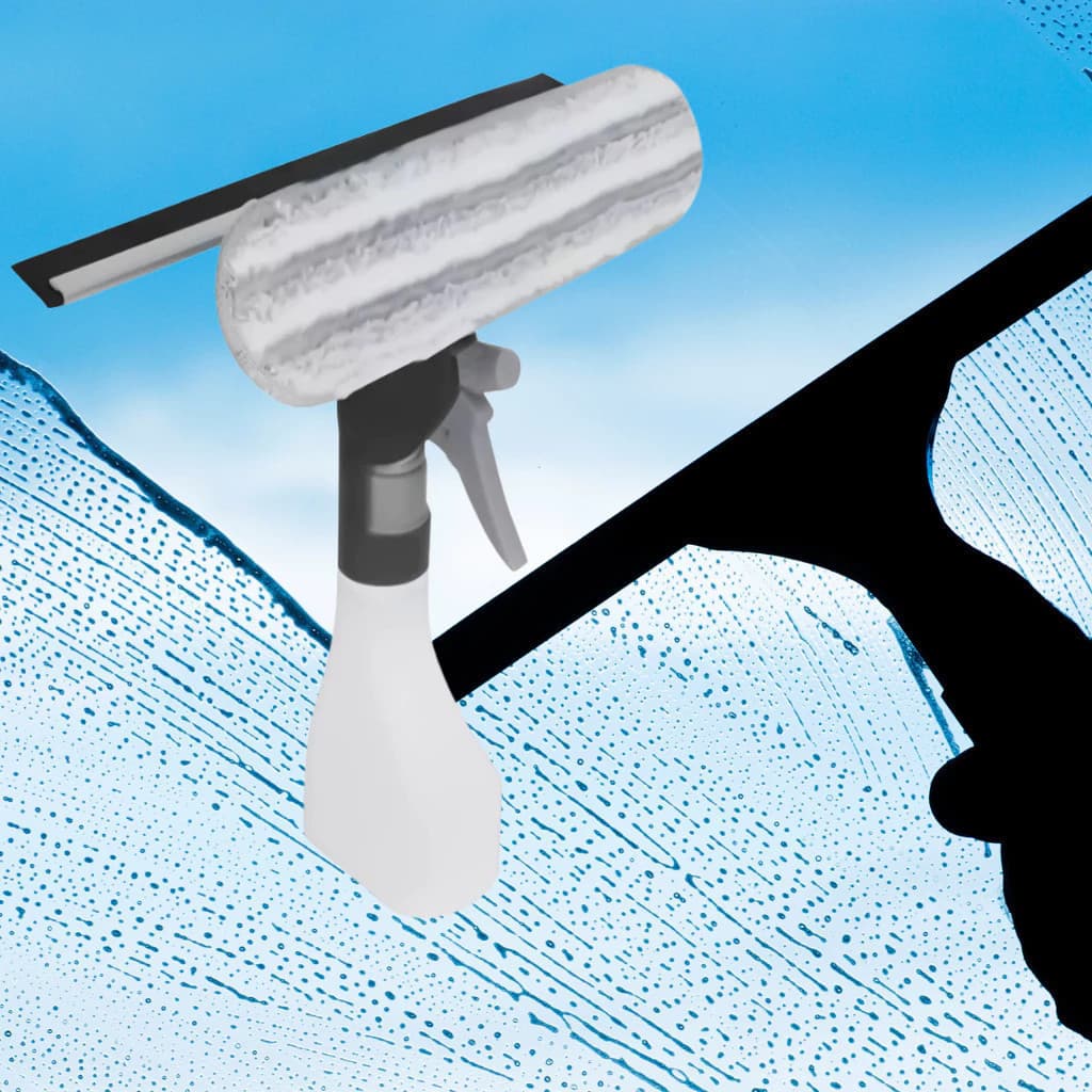 Rodo Spray Piso Espelho Cerâmica Esfrega Vitro Limpa Parede Vidros Pano Mop Janela Apartamento Porta