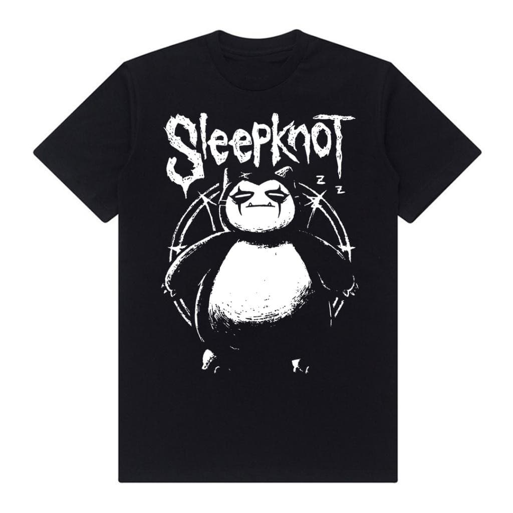 Camiseta Unissex com estampa do "Sleepknot Rock"