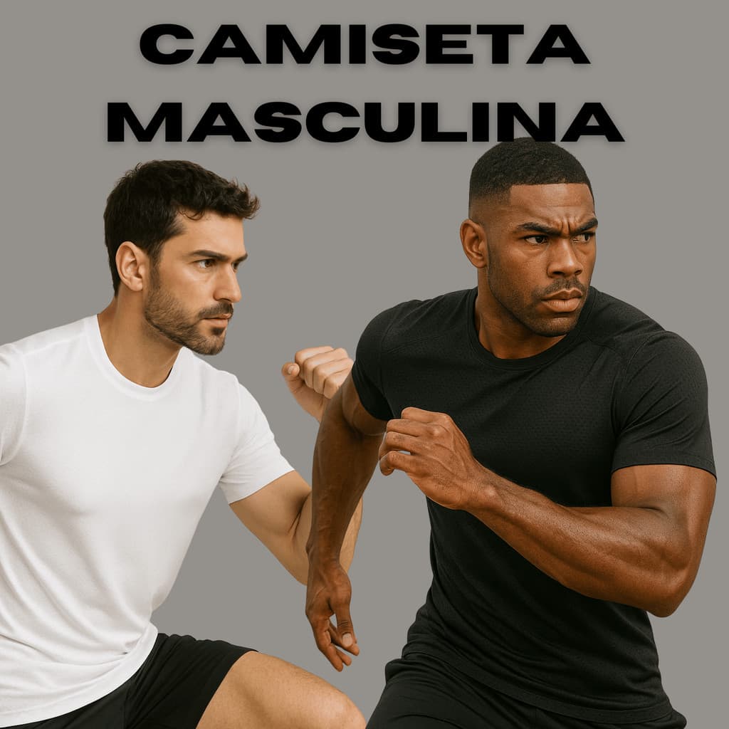 Camiseta Masculina Dry Proteção Solar UV50 Térmica Anti Suor Academia Esporte Basica Lisa