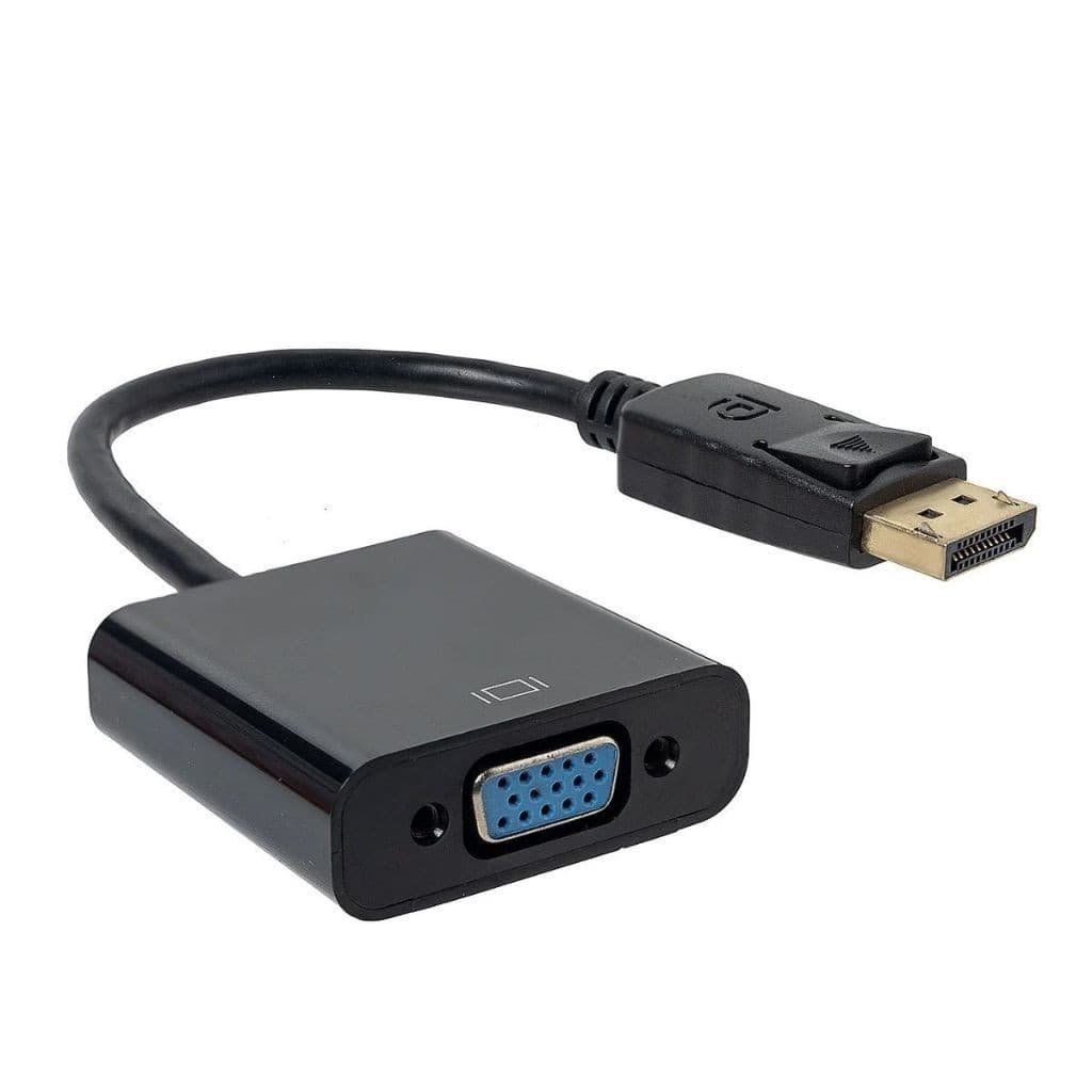 Cabo Adaptador Conversor Displayport Para VGA Cabo Curto/Full HD 1080P