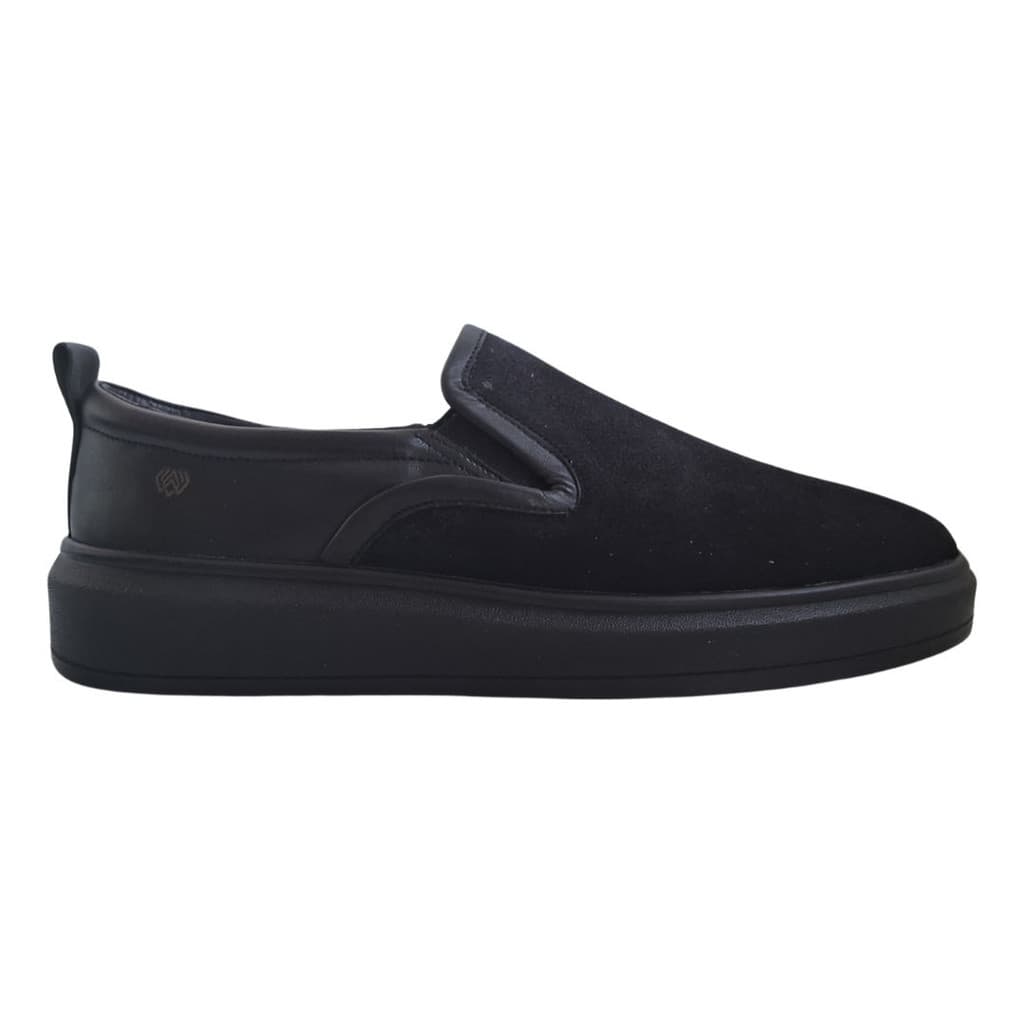 Tênis Slip-on Wizzor Lyon All Black Couro