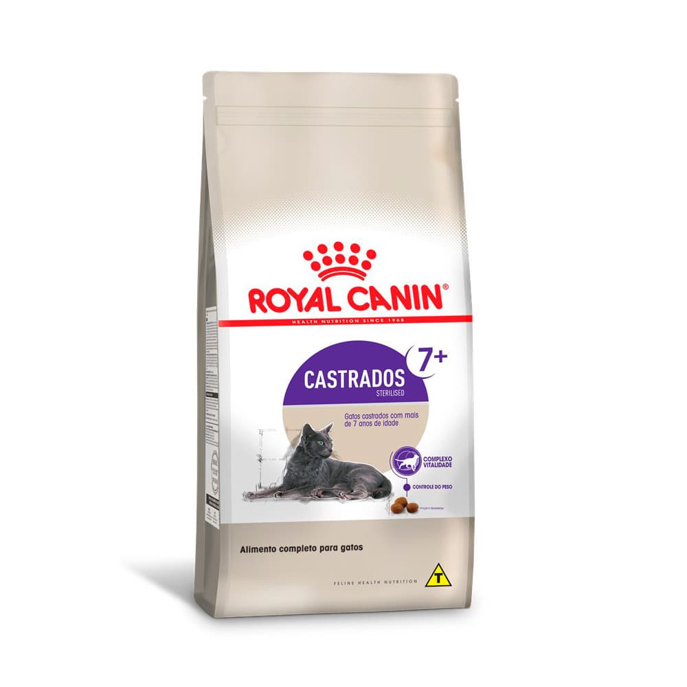 Ração Royal Canin Feline  Sterilised Gatos + 7 anos 4kg