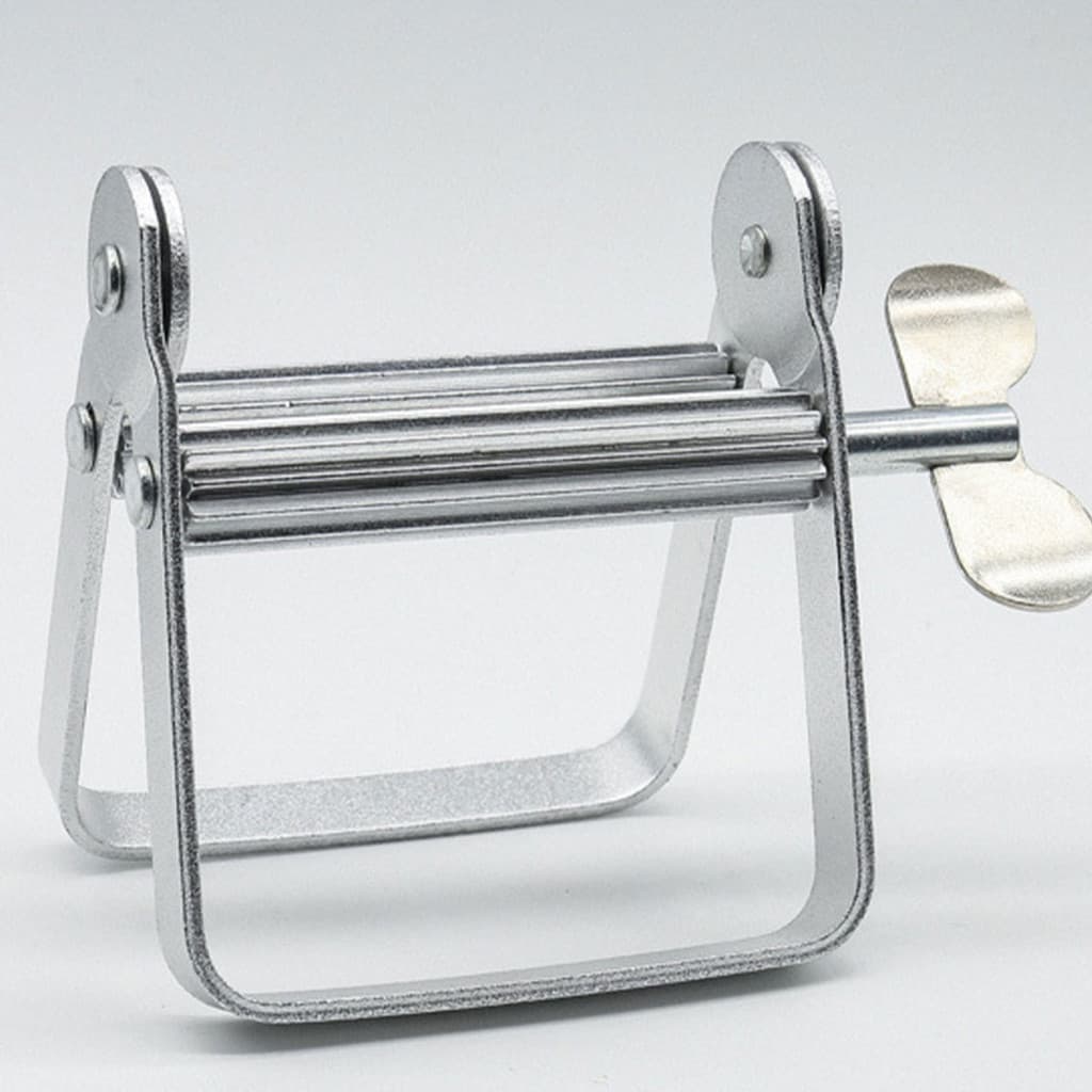 Dispensador de Pasta de Dente Metálico Rolante, Espremedor de Pasta de Dente Preguiçoso, Acessórios de Banheiro, Conjunt