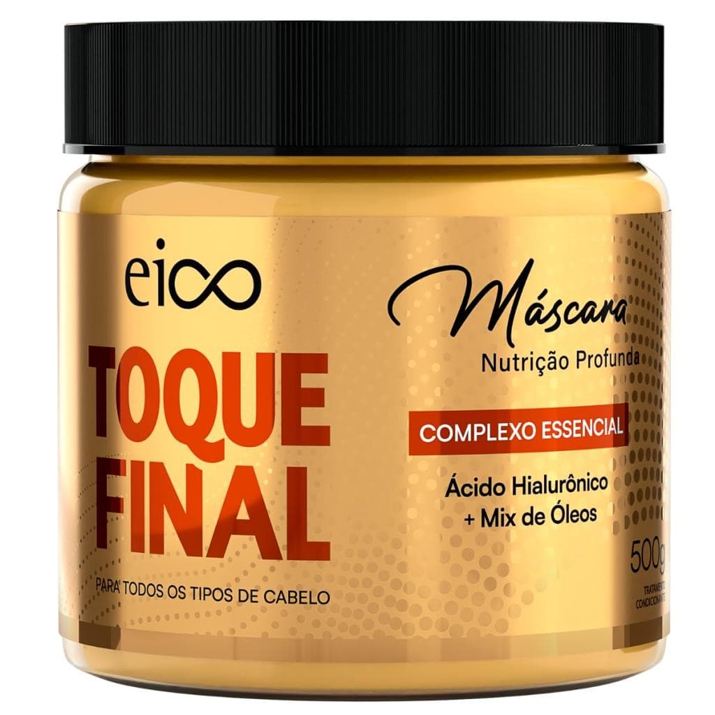 Eico Máscara Tratamento Creme Toque Final Ácido Hialurônico 500g
