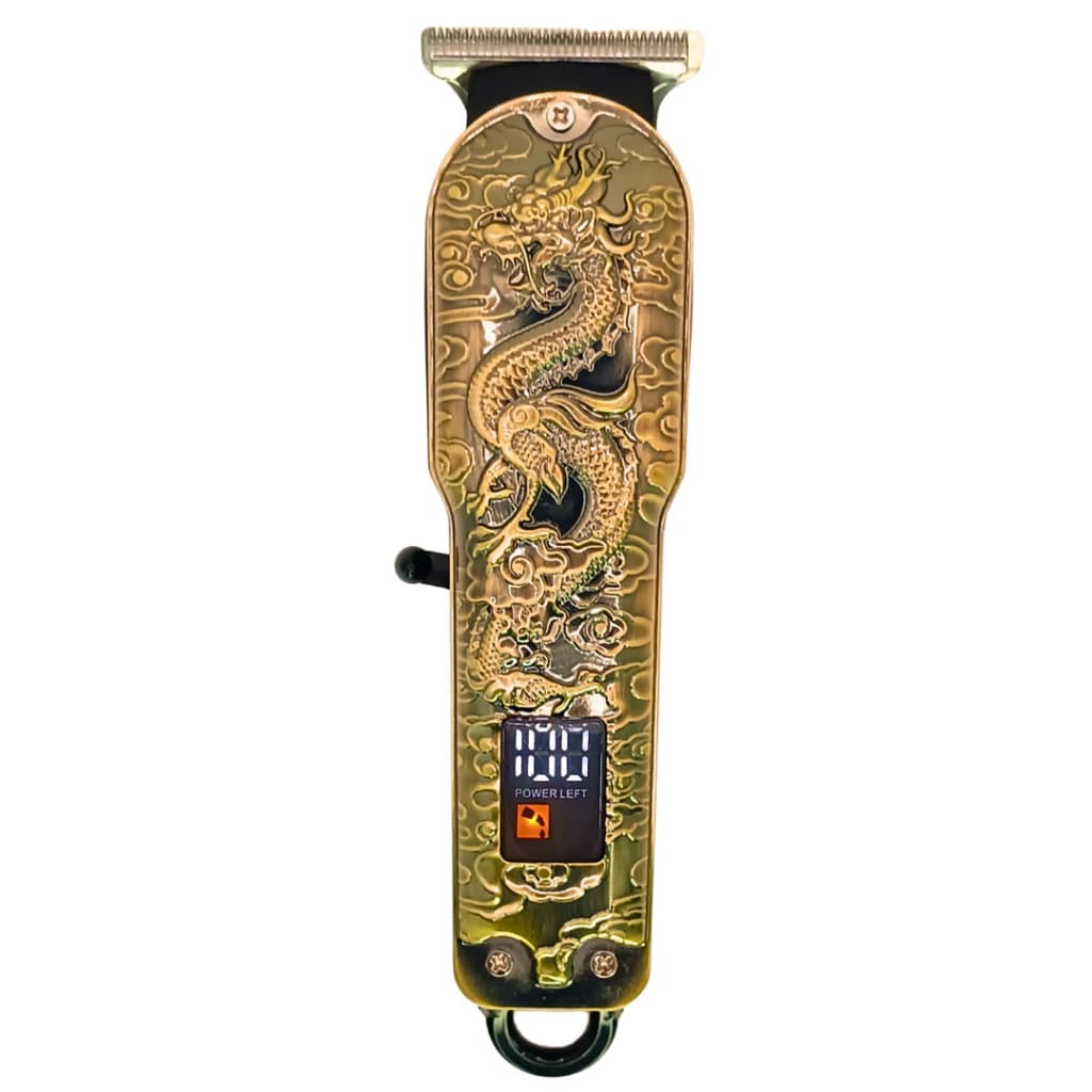 Máquina De Cortar Cabelo Metal Profissional Smart Lcd Barbeador Elétrico dedicada Sem Fio Para Homens salão de beleza