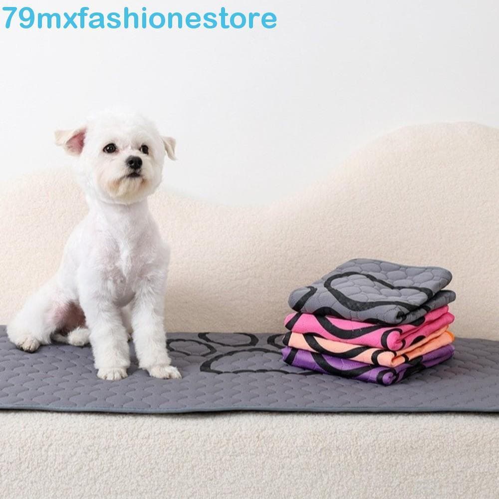 Almofada De Treinamento Para Filhotes MXFASHIONESB , Absorvente Lavável Xixi De Cachorro Fralda Antiderrapante Reutilizá