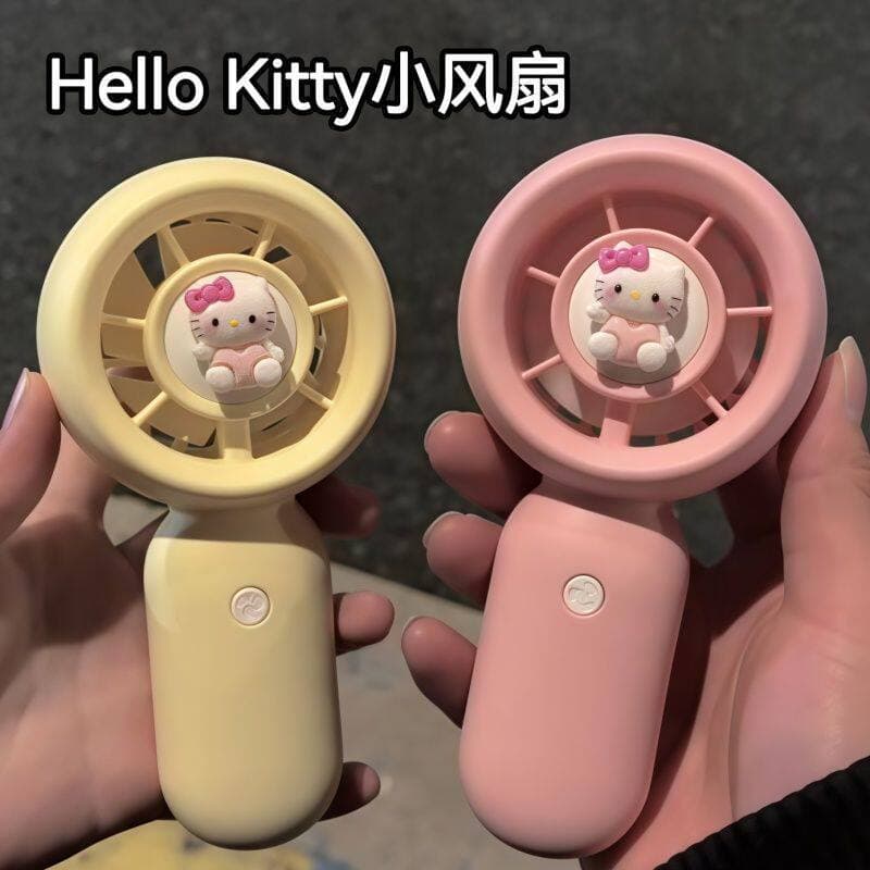 2026 novo estilo bonito portátil pequeno ventilador de carregamento usb Mini portátil mudo estudante Super poderoso Desk
