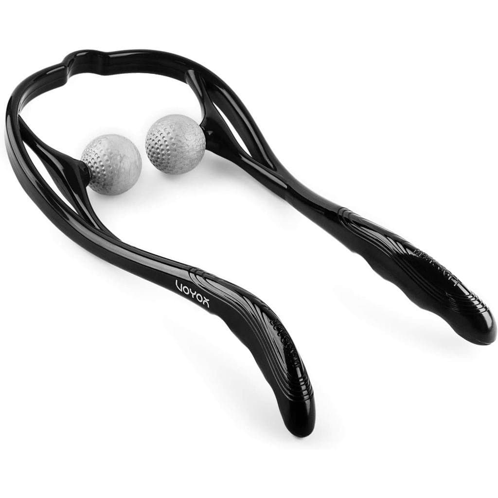 Massageador de Pescoço VOYOR Shiatsu para Tecidos Profundos, Massageador de Ombros com Ponto de Gatilho Duplo, Design Er