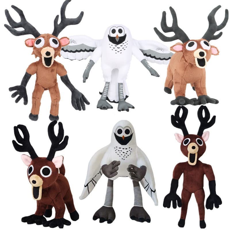 99Noites Na Floresta Pelúcia Roblox Cervos Macio Boneca Brinquedos Presentes De Aniversário