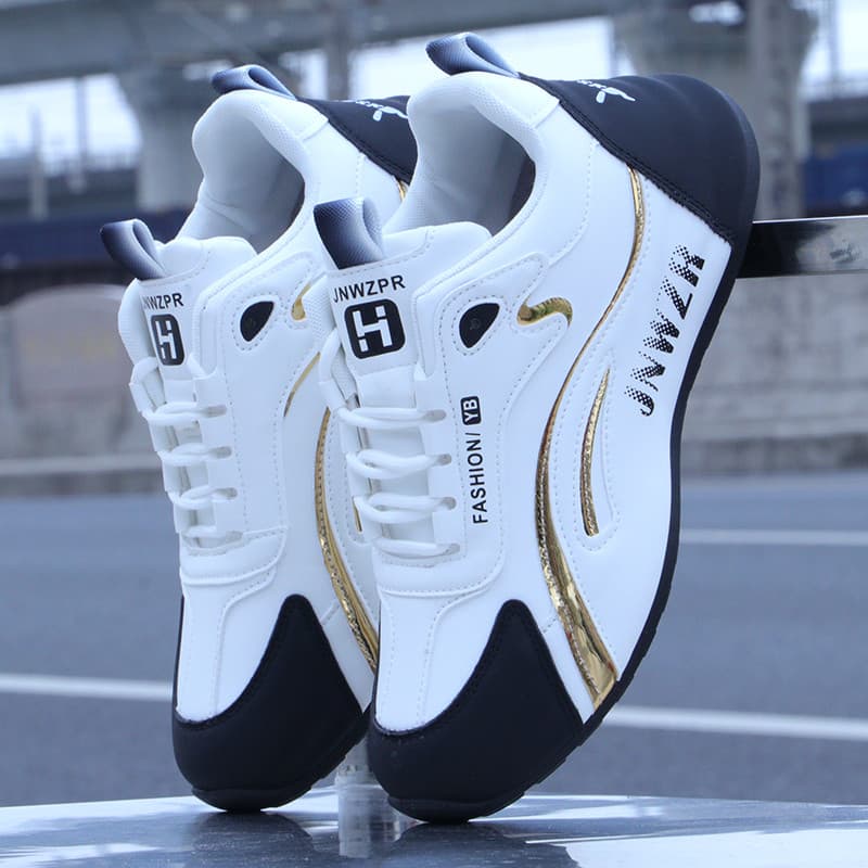Homens sapatos masculinos primavera outono novo estilo 2024 versão coreana na moda sapatos esportivos casuais sola macia