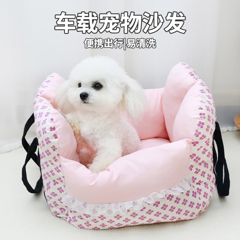 Carro pet maca passeio portátil gato maca canil quatro estações Universal pet maca esteira inverno quente gato supriment