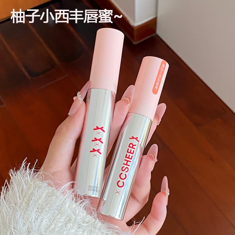 CCSHEER Toranja Xiaoxi Copo Antiaderente Picolé Lip Enhancement Gloss Clareador Lip Care Water Gloss Lip Gloss G