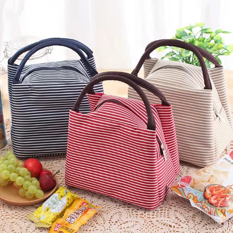 Bolsas Térmicas Portáteis para Almoço, Bolsa de Armazenamento para Lancheira, Bolsa para Almoço Escolar Infantil