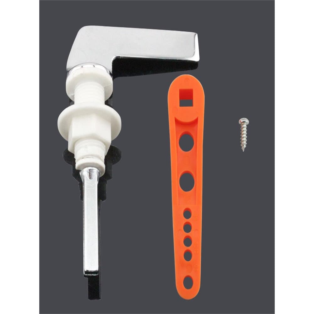 Plumb Hardware tanque de água alça do vaso sanitário acessórios liga zinco tanque de água chave do toalete à moda antiga